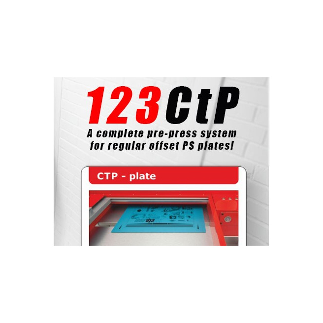 123CTP - Comfort Line - Digital Inkjet Computer to Plate