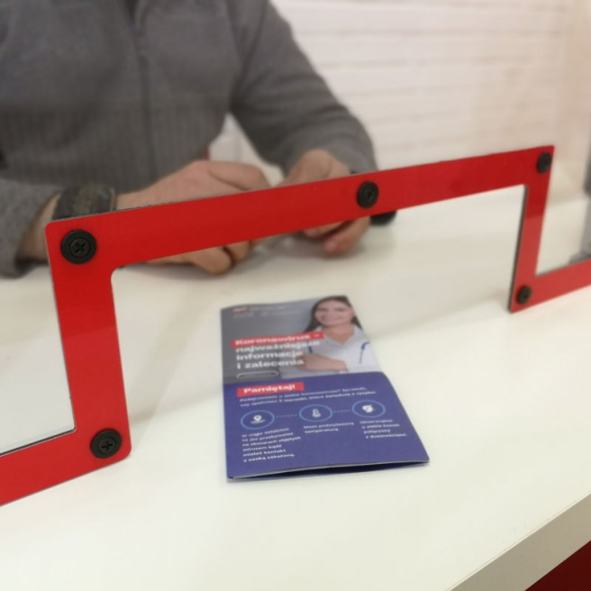 BUROPROTECT - Hygiaphone, écran de protection transparent