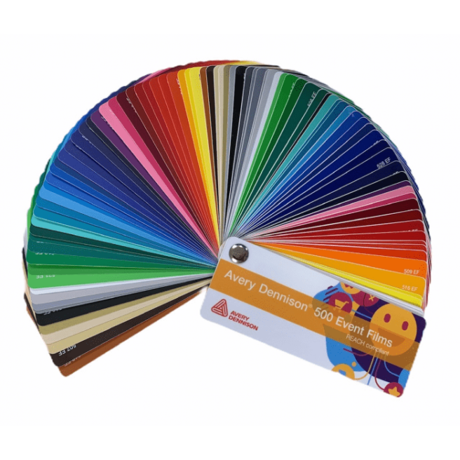 Avery 500 - Color chart