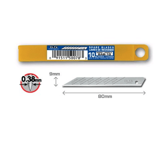 Olfa spare blades 30 degrees SAB -10 Olfa spare blades 30 degrees SAB -10