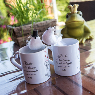 DUO-2-DG - 18 sets of 2 white mugs DUO for Sublimation DUO-2-DG - 18 sets of 2 white mugs DUO for Sublimation