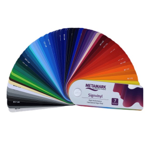 Nuancier pour Metamark M7 - Vinyle autocollant polymère Nuancier pour Metamark M7 - Vinyle autocollant polymère