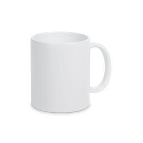 11oz ceramic glossy white mug
