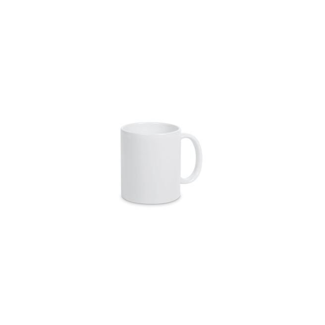 11oz ceramic glossy white mug