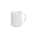 Mug blanc brillant en céramique 11oz