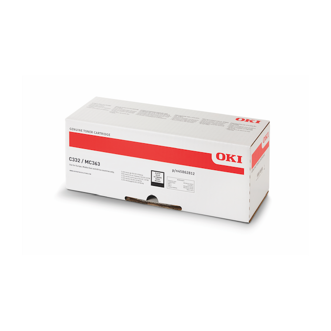 OKI C332/MC363dn - Toner Black OKI C332/MC363dn - Toner Black