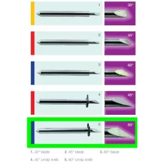 Intec Lames bleue 60° - FBBLC60