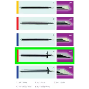 Intec FlatBed Circlip Knife 45°