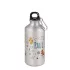 Aluminum bottle 400 ml :Couleur:Silver Metallic