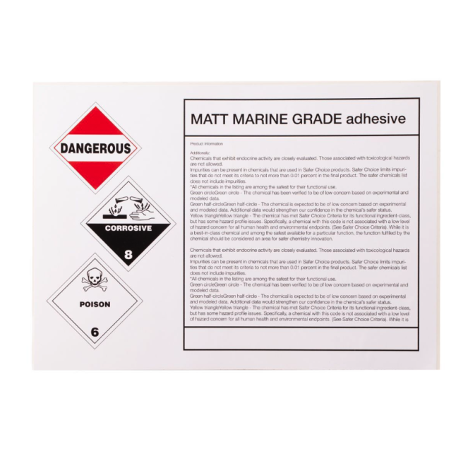 Self-adhesive film with strong glue "Marine grade" Self-adhesive film with strong glue "Marine grade"