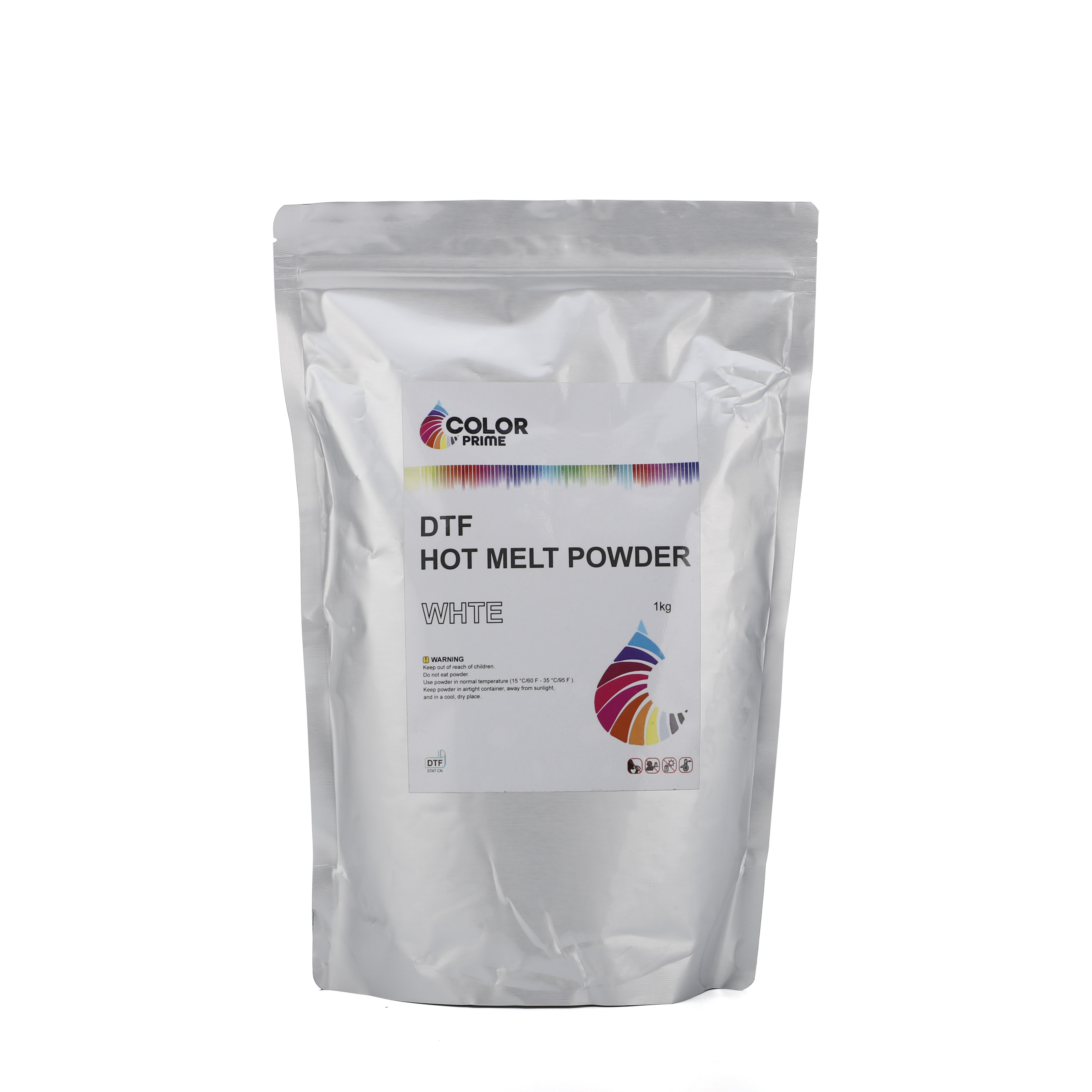 Poudre De Transfert DTF Imperméable - Colle Thermofusible Pour Impression Sur Textile, Compatible Coton, Polyester, Cuir, Soie