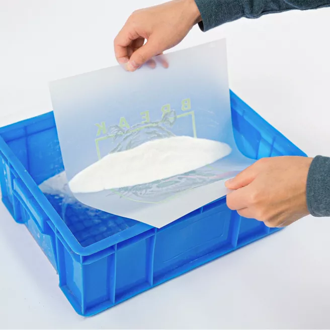 Color Prime - DTF powder glue - grains between 80 and 200µm - 1kg Color Prime - DTF powder glue - grains between 80 and 200µm - 1kg