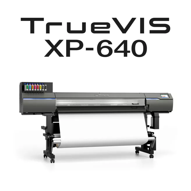 Roland Truevis XP-640 - Imprimante Eco-solvent 160cm jusqu'à 63 m2/h Roland Truevis XP-640 - Imprimante Eco-solvent 160cm jusqu'à 63 m2/h