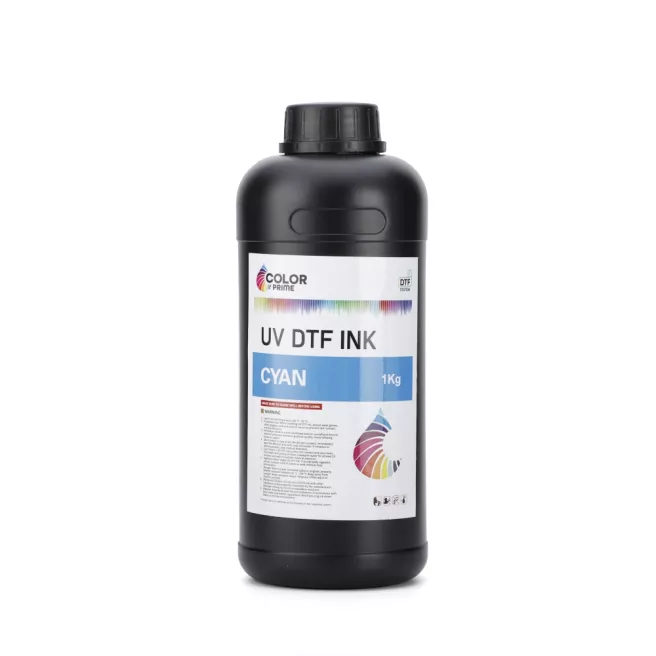 Color Prime - Bouteille d'encre (CMJN) pour imprimante DTF UV (500ml)