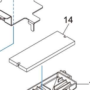 PAD,INK FLUSH CG2183