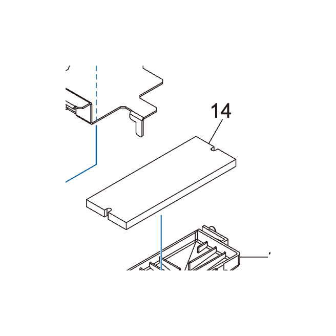 PAD,INK FLUSH CG2183