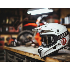 TITAN DOME - White satin polymer vinyl with strong adhesive