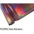 Forever Hot Stamping Foil :Couleurs Hot Foil Forever:PCZP02 Holo Rainbow
