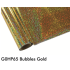 Forever Hot Stamping Foil :Couleurs Hot Foil Forever:G0HP65 Bubbles Gold