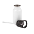 White or silver stainless steel water bottles :Couleur:Blanc,Contenance:400 ml
