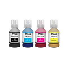 Bouteilles d'encres Epson pour imprimante SC-F500