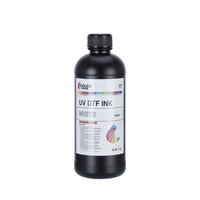 Color Prime - Bouteille d'encre (CMJN) pour imprimante DTF UV (500ml)