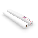 IJM643  - Vinyle Monomère blanc brillant avec colle grise repositionnable - B1