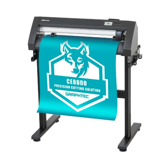 Graphtec CE8000, le traceur de découpe professionnel pour vinyles, adhésifs et flex en grande série