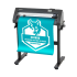 Graphtec CE8000, le traceur de découpe professionnel pour vinyles, adhésifs et flex en grande série :Largeur:60,8 cm,Option Graphtec:Mod&egrave;le de base