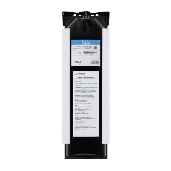 Poche d'encre Latex TA2 pour imprimante AG-640
