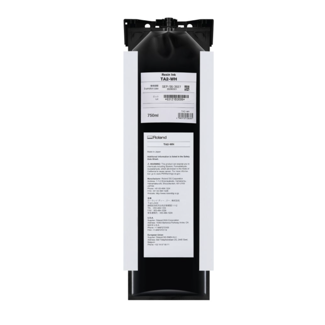 Poche d'encre Latex TA2 pour imprimante AG-640