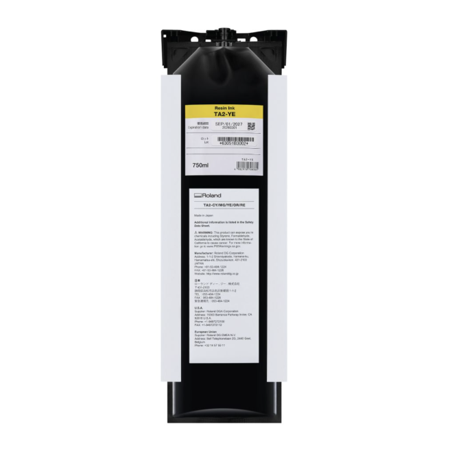 TA2 Latex Ink Cartridge for the AG-640 Printer