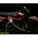 Titan Apex – 170-micron fluorescent printing vinyl in 5 colours, high-tack adhesive, micro-channel liner
