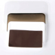 SECABO® 100 BADGES RECTANGLE MAGNETIQUES 37 X 58 MM