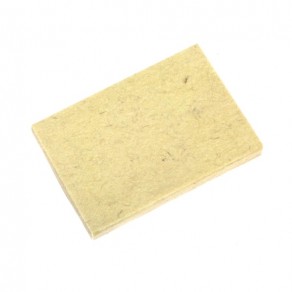 Felt squeegee for dry applications