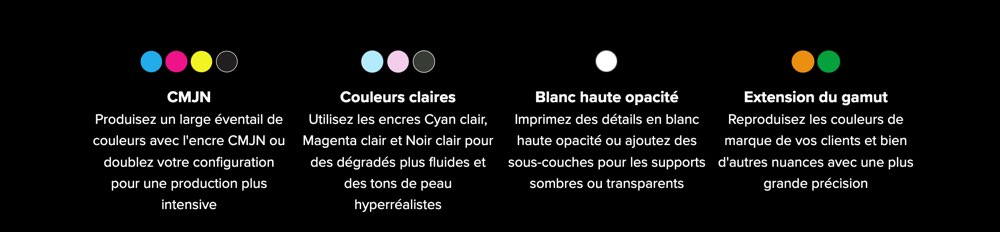 Encres TR2 8 couleurs