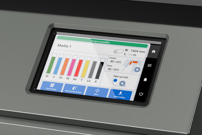 XP-640 control panel