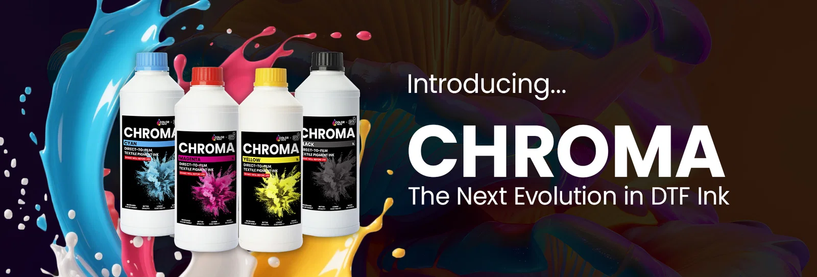 Color Prime Chroma DTF inks