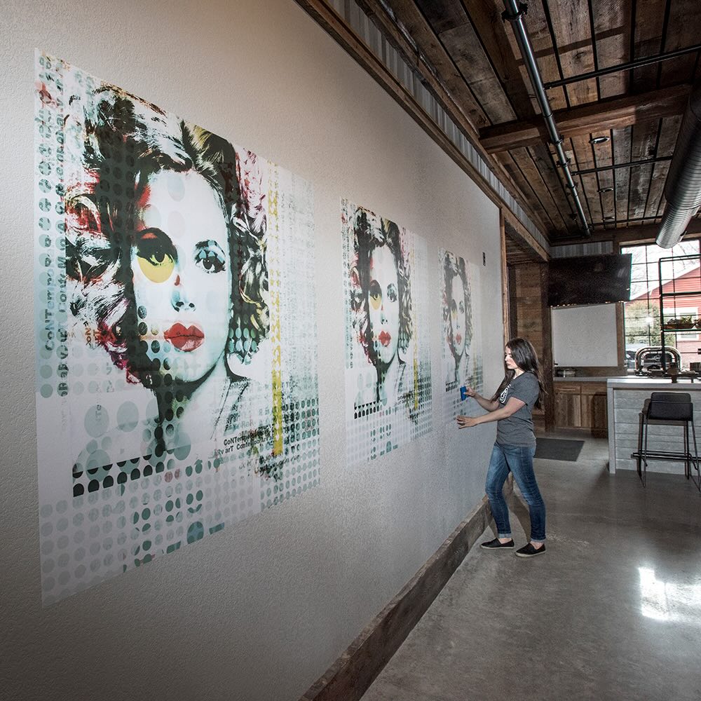 Trifecta wall decoration
